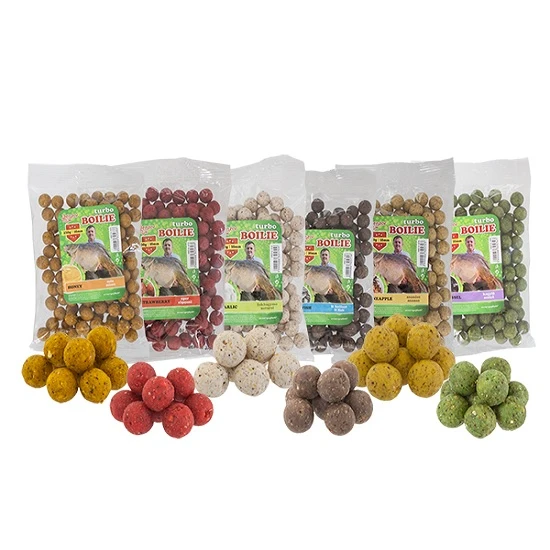 Boilies Benzar Turbo Aroma Miere / Ananas / Capsuni / Scoica 250g 20mm