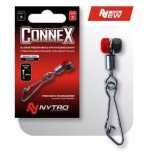 Agrafa cu Vartej Nytro S Sliding Feeder Bead Swivel+Hooked