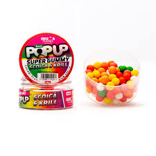 Pop Up Senzor Planet Scoica & Krill Mix Culori 6mm 15g
