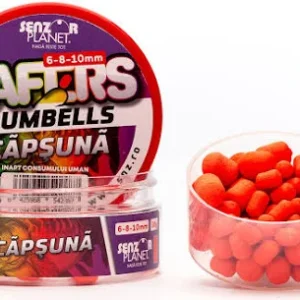 Wafters Senzor Planet Dumbells Capsuna Rosu 6-8-10mm 30g