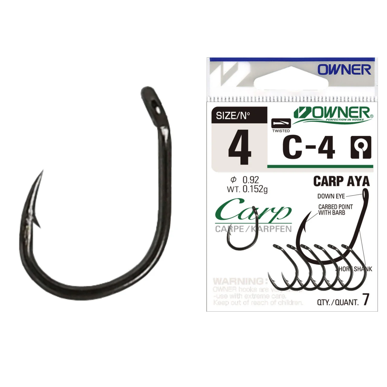 Carlige Owner C-4 Carp Aya