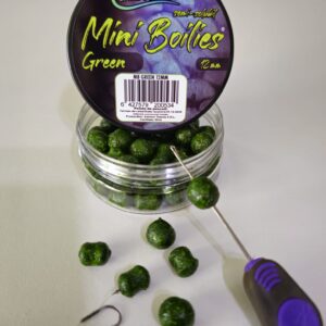 Salmon 20+ Mini Boilies 12mm Green