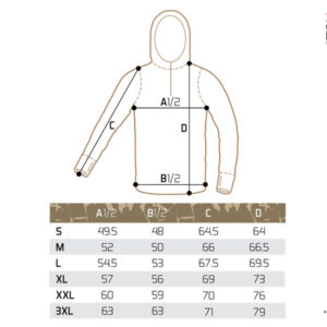 Hanorac cu glugă Delphin UV ARMOR 50+ Trout - imagine 9