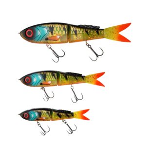 Alternative view of Naluca glide Abu Garcia Beast Glidebait Red Tiger