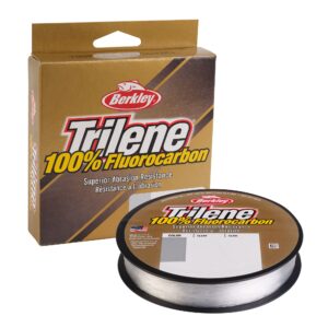 Fir fluorocarbon Berkley Trilene 100% Fluorocarbon Leader 0.024 in / 0.60 mm Clear