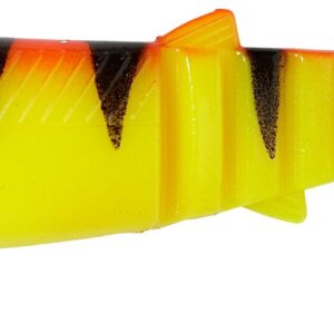 Naluca siliconica Savage Gear LB Cannibal Shad Bulk Golden Ambulance SVS58991