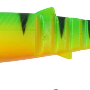Naluca siliconica Savage Gear LB Cannibal Shad Bulk Firetiger SVS61846