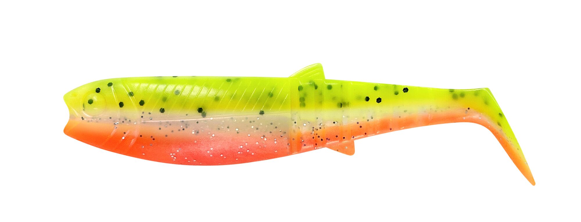 Naluca siliconica Savage Gear Cannibal Shad Bulk Lemon Cracker SVS77102