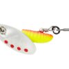 Lingura rotativa Savage Gear Grub Spinners Silver Red Yellow