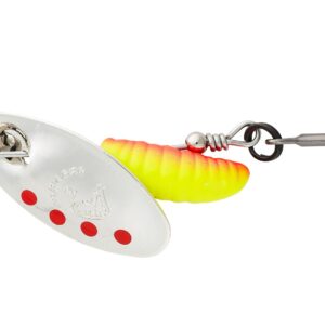 Lingura rotativa Savage Gear Grub Spinners 1 Silver Red Yellow