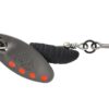 Lingura rotativa Savage Gear Grub Spinners 1 Black Red Black